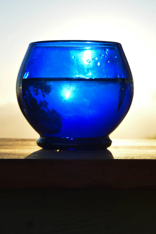 Ceremonial Genie Cup - Blue Bottle Love