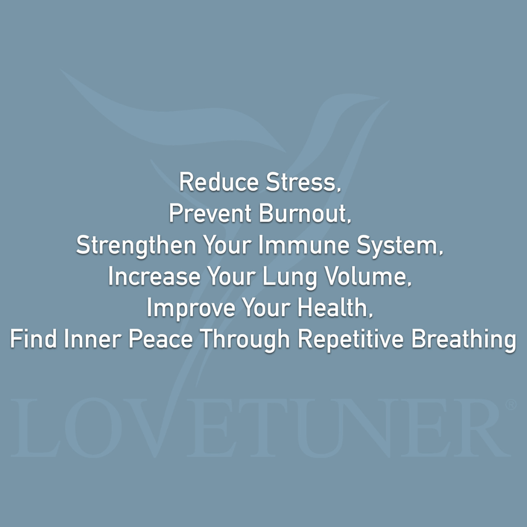 Lovetuner Necklace - Breathing Necklace to Ease Stress