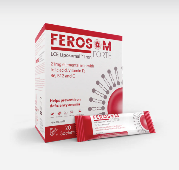 Ferosom Forte LCE Liposomal Iron Supplement