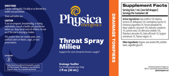 Physica Throat Spray Milieu