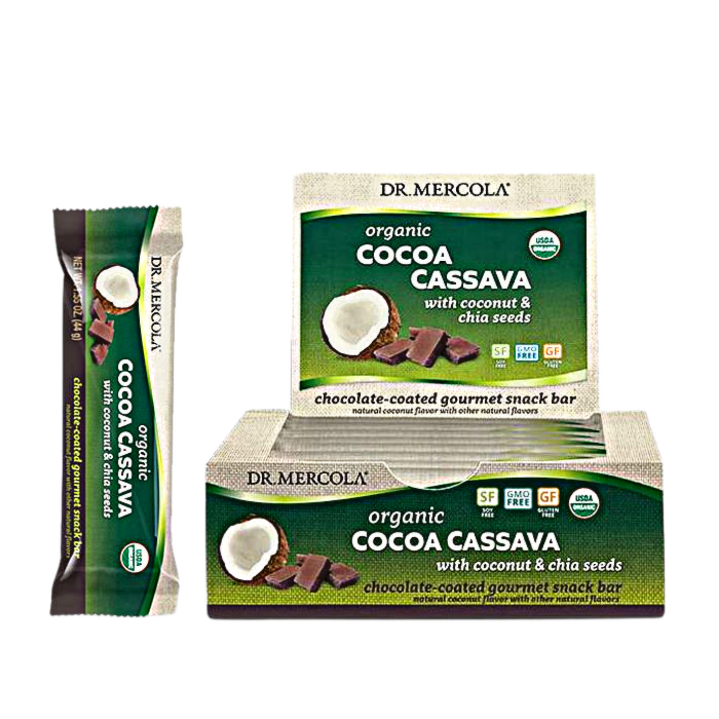 Cocoa Cassava Bars