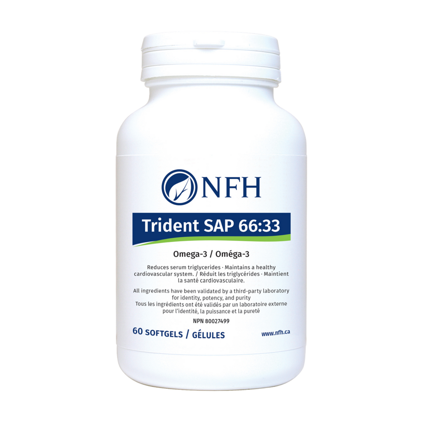 NFH Trident SAP 66:33 60 Softgels