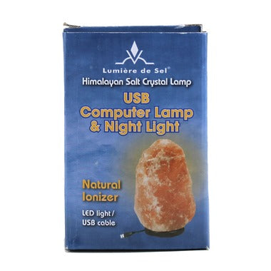 USB Micro Computer Salt Lamp & Night Light