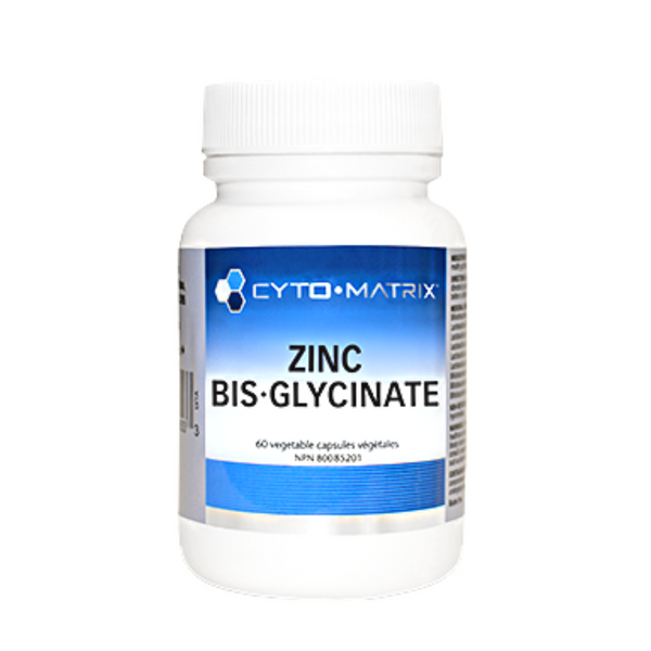 Cyto-Matrix Zinc Bis-Glycinate 60 Capsules